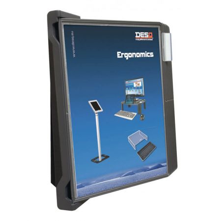 Display de perete cu 10 buzunare A4 DESQ 4506