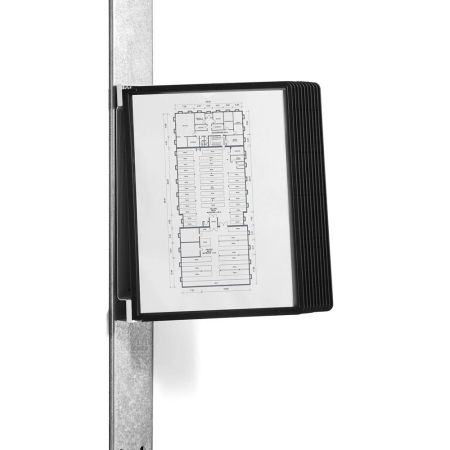 Display magnetic de perete cu 10 buzunare A4, DURABLE Vario Wall
