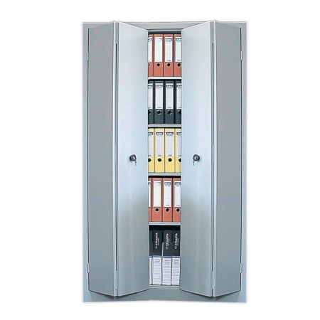 Dulap metalic cu usi pliabile, 120x42x195 cm CEHA