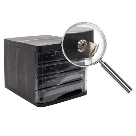 Dulap cu 5 sertare si inchidere cheie ARK 5554