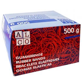 Elastice pentru bani, D 130 x 10 mm, 500g/cutie, ALCO