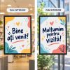 Folie autoadeziva pentru sticla, rama neagra A4, ACCENTA