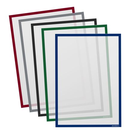 Folie magnetica, rama color A4, ACCENTA