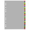 Index plastic color numeric 1-31, OPTIMA