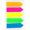 Index autoadeziv plastic tip sageata 43x12 mm, 5 culori DELI Stick Up