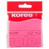 Notes autoadeziv 75x75 mm, 100 file, KORES Neon