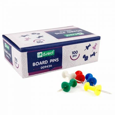 Pioneze cu maner D.RECT, 100 buc/set