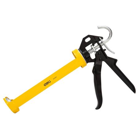 Pistol pentru silicon, din otel, DELI 2370