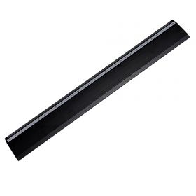 Rigla aluminiu 30 cm, neagra, D.RECT