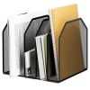 Suport documente, metalic, vertical, cu 5 compartimente Mesh 7069