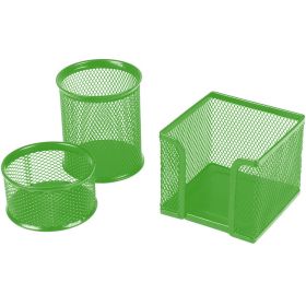 Set 3 piese suport metalic accesorii birou Mesh MAS