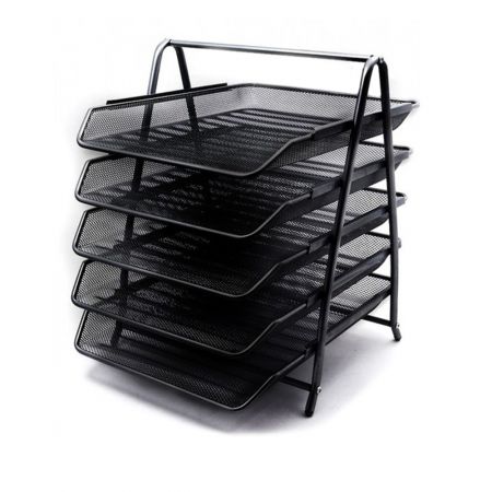 Set 5 tavite documente suprapozabile Q-CONNECT Mesh