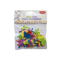 Insecte din spuma autoadeziva DACO Flu-Flu, 50 buc/set Insecte din spuma autoadeziva DACO Flu-Flu, 50 buc/set