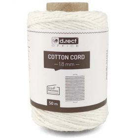 Sfoara bumbac 1.8 mm, 50 m, D.RECT