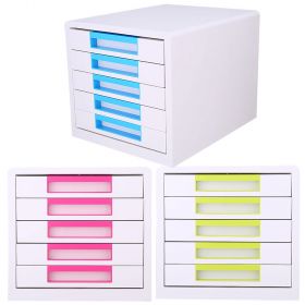 Suport documente birou cu 5 sertare DELI Rio