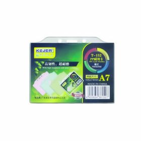 Suport carduri orizontal, 105x74 mm KEJEA T-152H