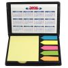 Suport cu notite 75x75 mm, index autoadeziv 13x45 mm si calendar, 600 file