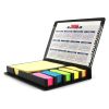 Suport cu notite 75x75 mm, index autoadeziv 13x45 mm si calendar, 600 file