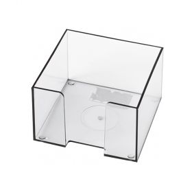 Suport din plastic pentru cub din hartie 9x9 cm