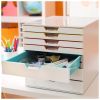 Suport documente birou 7 sertare, DURABLE Varicolor Mix