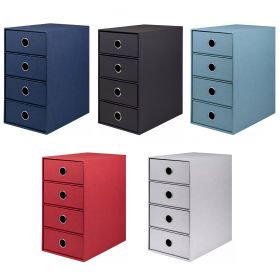 Suport documente birou A5, cu 4 sertare ROSSLER Soho