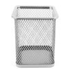 Suport instrumente de scris metalic, forma patrata, Mesh