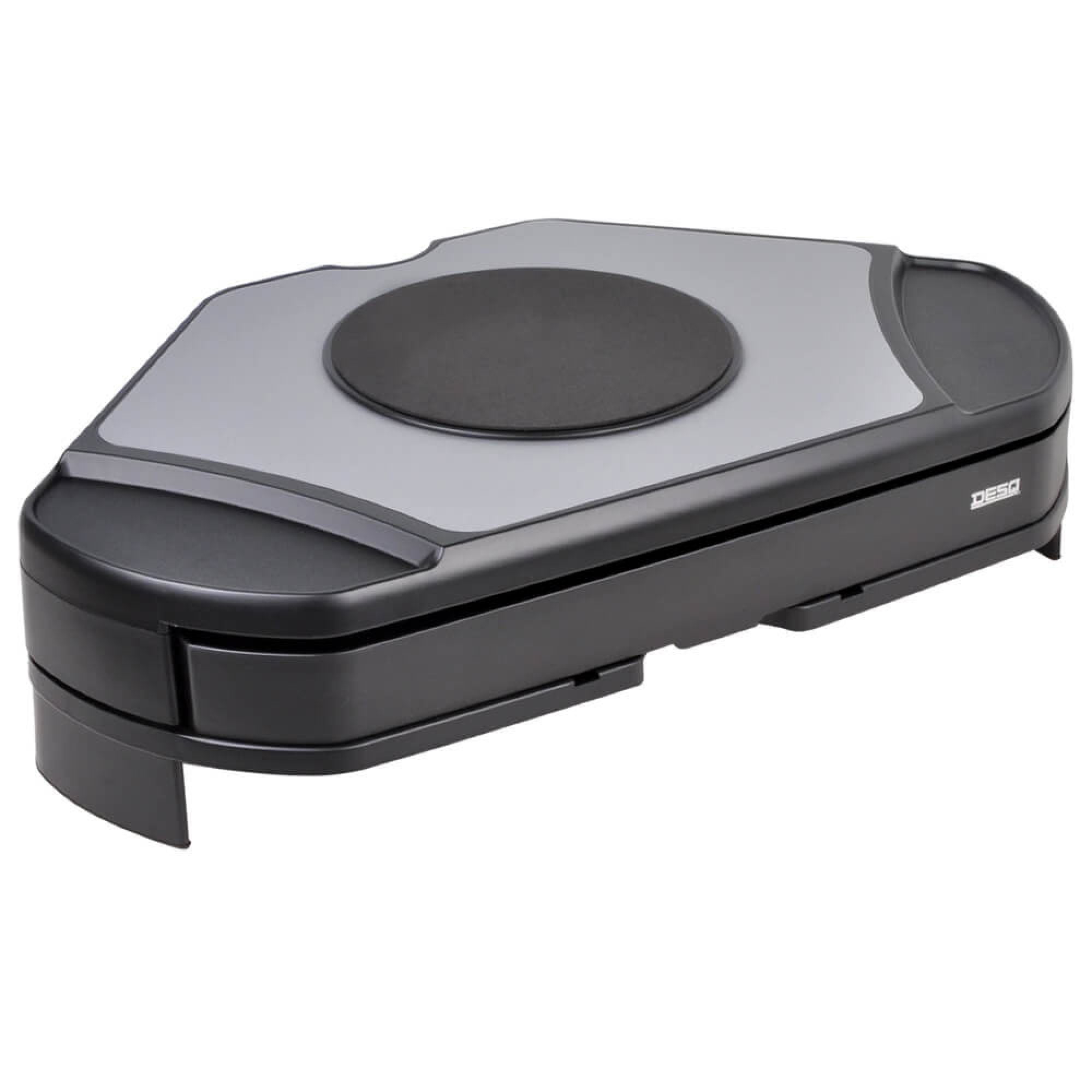 Desq Supporto Per Monitor In Alluminio – Altezza 60 Mm, Design Sottile, Argento – Portata 20 Kg, Spazio Per Tastiera - 4