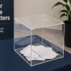 Urna plexiglas transparent, 21 cm