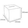 Urna plexiglas transparent, 21 cm, EXACOMPTA