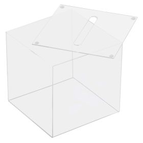 Urna plexiglas transparent, 21 cm