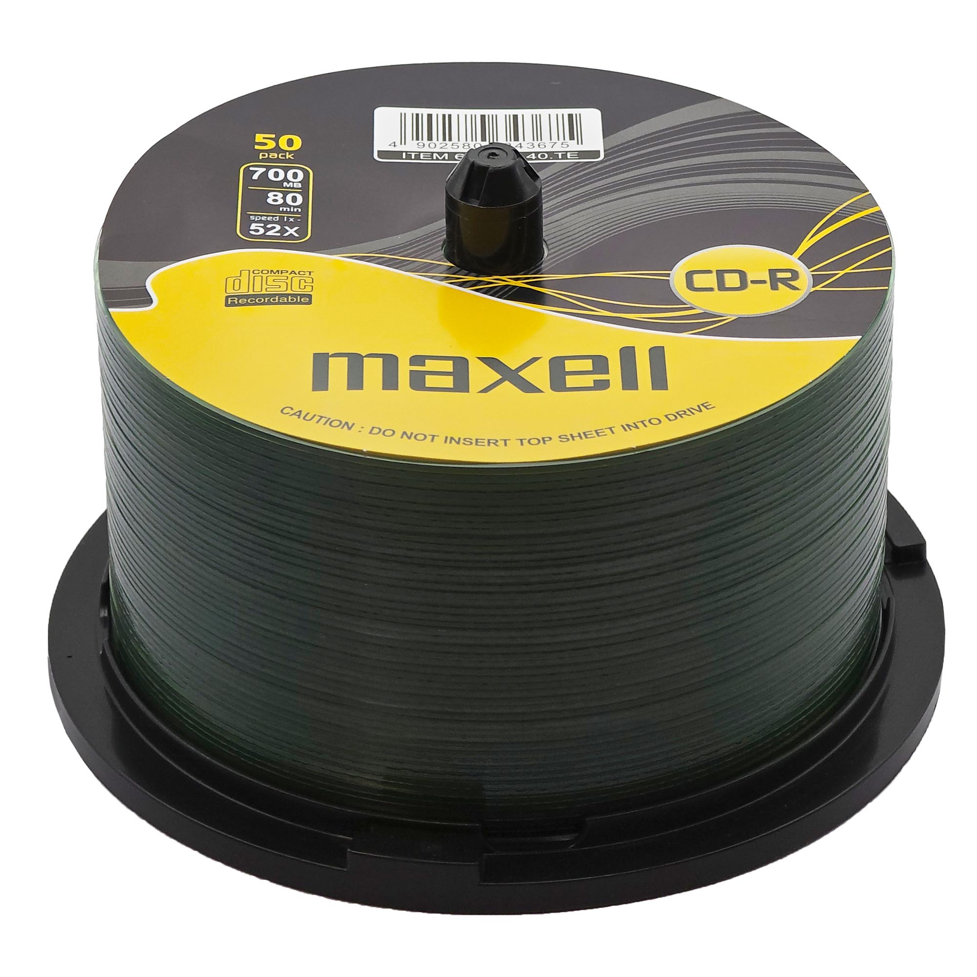 CD-R 50 buc/cutie, 700MB, 52X, MAXELL| Office Direct