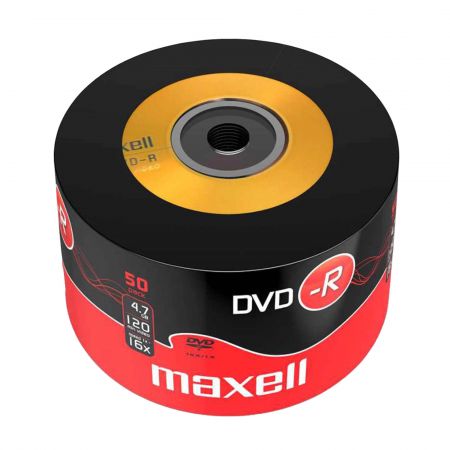 DVD-R 50 buc/cutie, 4.7GB, 16X, MAXELL