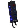 Hub USB, 4 porturi 3.0 si 1 port incarcare SPACER
