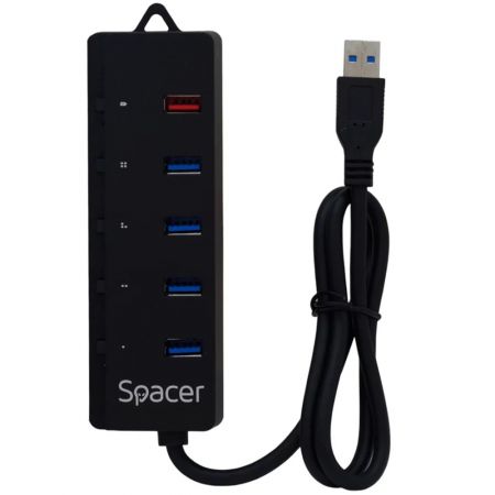 Multi port USB SPACER, 5 porturi 