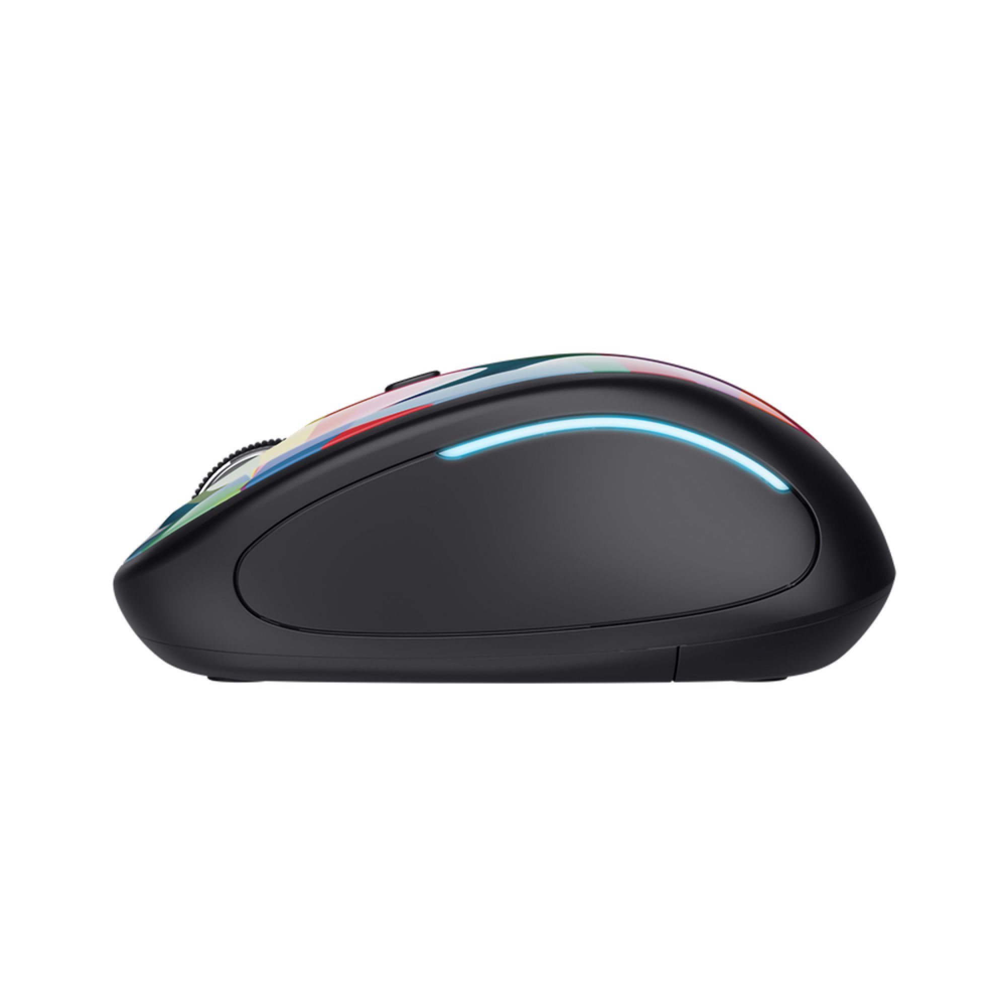 Mouse Wireless Trust Yvi, Grigio, Portata 8m, DPI Regolabili (800/1600), Con Lati Gommati E Micro Ricevitore - 2