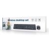 Set tastatura si mouse wireless GEMBIRD KBS-W-01