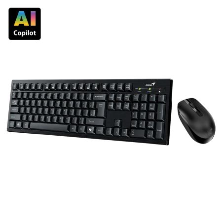 Set tastatura si mouse wireless GENIUS KM-8101
