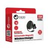 Suport auto magnetic pentru telefon, cablu retractabil, incarcare wireless 15W, LEMONTTI