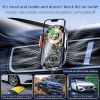 Suport auto cu clips pentru telefon, deschidere automata, incarcare wireless 15W, LEMONTTI