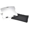 Suport ergonomic cu baza rotativa pentru laptop, din aluminiu DESQ 1506