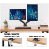 Suport pentru 2 monitoare 13-27 inch, de birou, brate reglabile, LUMI LDT13-C024