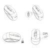 Set tastatura si mouse wireless A4TECH Fstyler FG1010
