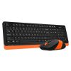 Set tastatura si mouse wireless A4TECH Fstyler FG1010