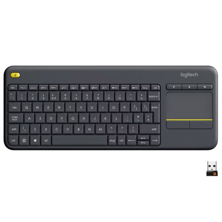 Tastatura wireless cu touchpad LOGITECH K400 Plus