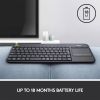 Tastatura wireless cu touchpad LOGITECH K400 Plus
