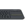 Tastatura wireless cu touchpad LOGITECH K400 Plus