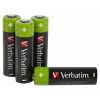 Acumulatori Ni-Mh 2500 mAh VERBATIM Rechargeable R6/AA, 4 buc/set
