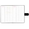 Agenda A5, nedatata, inchidere magnetica