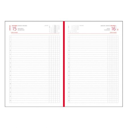 Agenda A5 zilnica, datata 2026, EGO Basic – Office Direct