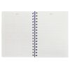 Agenda A5 nedatata, cu spira si coperta plastic HERLITZ
